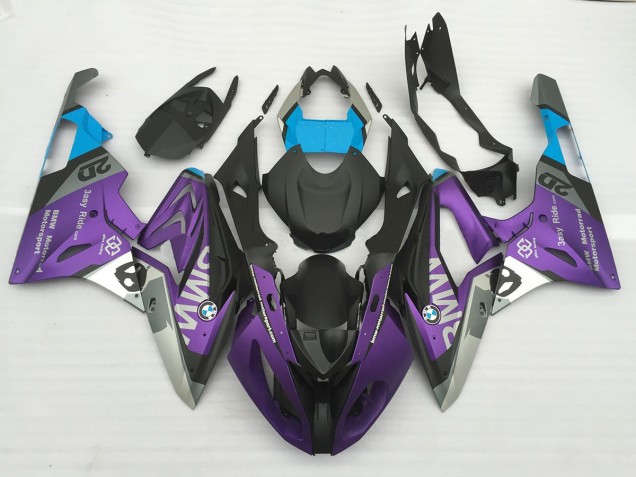 Alien Blue and White - 2009-2014 BMW S1000RR Alien Blue and White - 2009-2014 BMW S1000RR