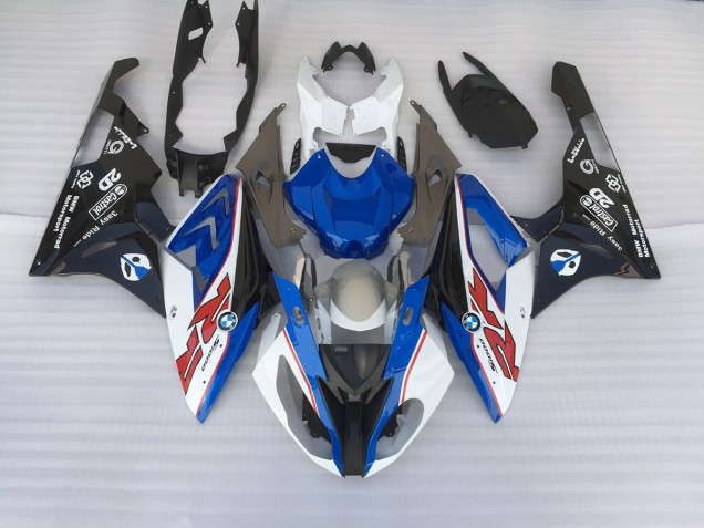 Alien Blue and White - 2009-2014 BMW S1000RR Alien Blue and White - 2009-2014 BMW S1000RR