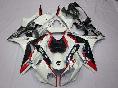 Alien Blue and White - 2009-2014 BMW S1000RR