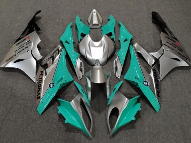 Alien Blue and White - 2009-2014 BMW S1000RR