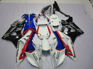 Alien Blue and White - 2009-2014 BMW S1000RR