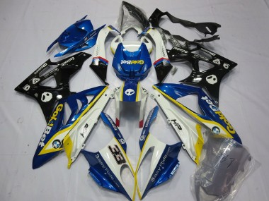 Alien Blue and White - 2009-2014 BMW S1000RR