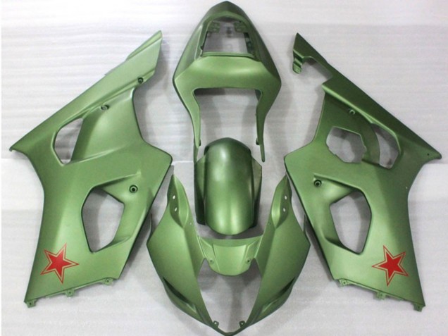 Army Green - 2003-2004 Suzuki GSXR 1000 Army Green - 2003-2004 Suzuki GSXR 1000