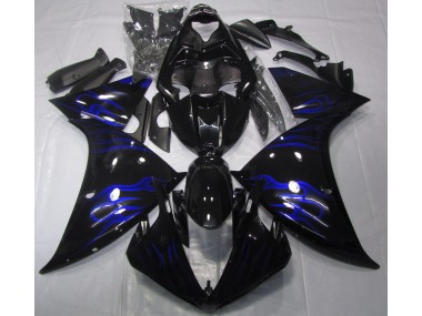 Black & Blue Flame - 2009-2011 Yamaha R1