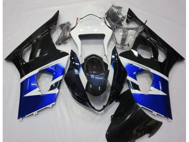 Black Blue and White - 2003-2004 Suzuki GSXR 1000 Black Blue and White - 2003-2004 Suzuki GSXR 1000