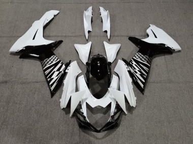 Black White and Silver - 2011-2024 Suzuki GSXR 600-750