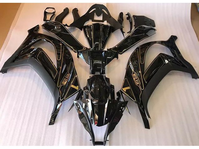 Black and Gold - 2016-2019 Kawasaki ZX10R Black and Gold - 2016-2019 Kawasaki ZX10R
