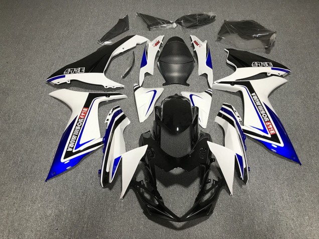 Blue Black and White writing - 2011-2024 Suzuki GSXR 600-750 Blue Black and White writing - 2011-2024 Suzuki GSXR 600-750