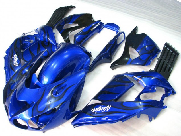 Blue Flame - 2006-2011 Kawasaki ZX14R Blue Flame - 2006-2011 Kawasaki ZX14R