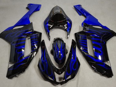Blue Flame - 2007-2008 Kawasaki ZX6R
