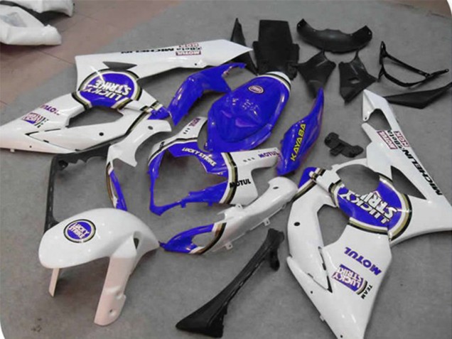 Blue Lucky Strike - 2005-2006 Suzuki GSXR 1000
