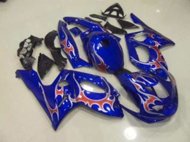 Blue Red and Silver Gloss - 1998-2007 Yamaha YZF600 Blue Red and Silver Gloss - 1998-2007 Yamaha YZF600
