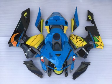 Blue Shark & Yellow - 2005-2006 Honda CBR600RR
