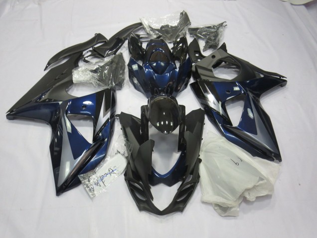 Blue Silver and Black - 2009-2016 Suzuki GSXR 1000