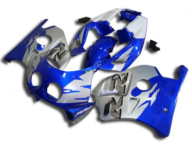 Blue Silver and White - 1990-1998 Honda CBR250RR