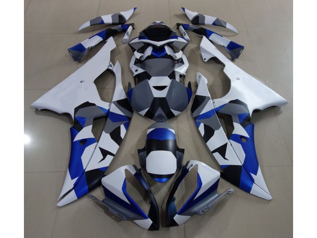 Blue Snow Camo - 2008-2016 Yamaha R6 Blue Snow Camo - 2008-2016 Yamaha R6