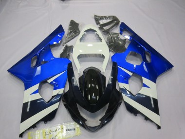 Blue White - 2004-2005 Suzuki GSXR 600-750