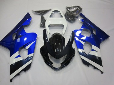 Blue White and Black - 2004-2005 Suzuki GSXR 600-750