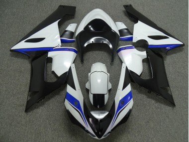 Blue White and Black - 2005-2006 Kawasaki ZX6R