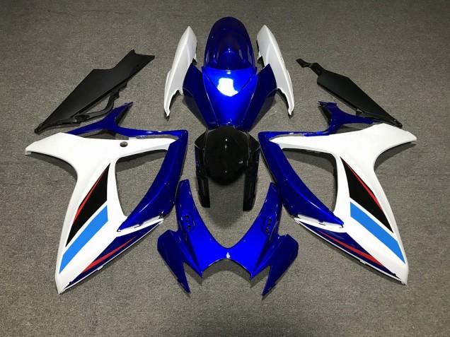 Blue White and Black - 2006-2007 Suzuki GSXR 600-750 Blue White and Black - 2006-2007 Suzuki GSXR 600-750
