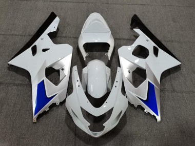 Blue White and Silver Style - 2004-2005 Suzuki GSXR 600-750