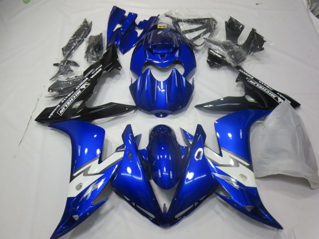 Gloss Blue White - 2004-2006 Yamaha R1
