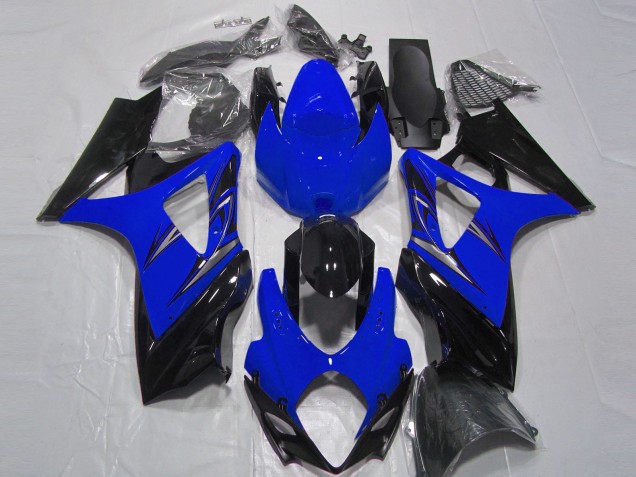 Blue and Black - 2007-2008 Suzuki GSXR 1000