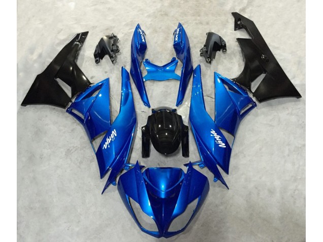 Blue and Black Ninja - 2009-2012 Kawasaki ZX6R Blue and Black Ninja - 2009-2012 Kawasaki ZX6R