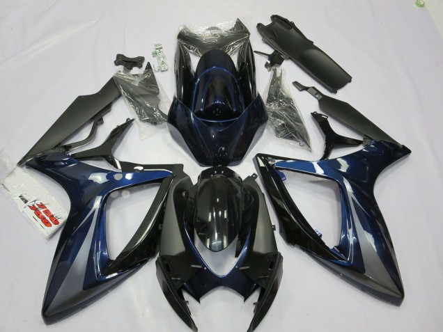 Blue and Grey - 2006-2007 Suzuki GSXR 600-750 Blue and Grey - 2006-2007 Suzuki GSXR 600-750