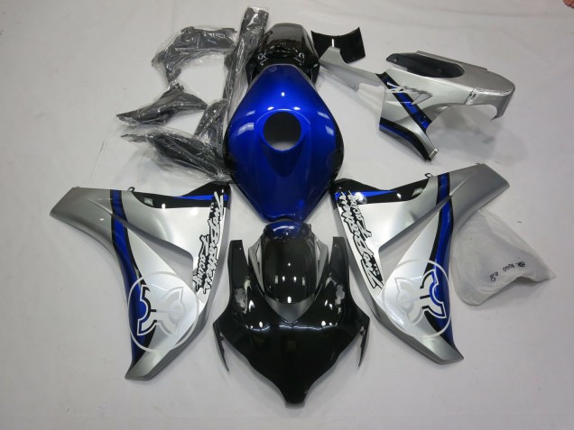 Blue and Silver TBR - 2006-2007 Honda CBR1000RR