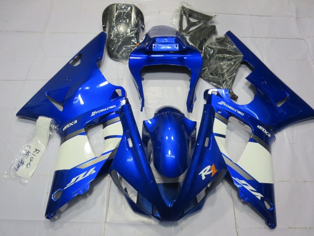 Blue and White - 2000-2001 Yamaha R1 Blue and White - 2000-2001 Yamaha R1