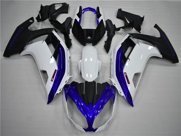 Blue and White - 2012-2016 Kawasaki Ninja 650R Blue and White - 2012-2016 Kawasaki Ninja 650R