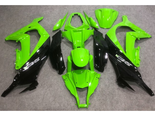 Bright Green & Green R - 2016-2019 Kawasaki ZX10R Bright Green & Green R - 2016-2019 Kawasaki ZX10R