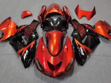 Burnt Orange Black - 2006-2011 Kawasaki ZX14R