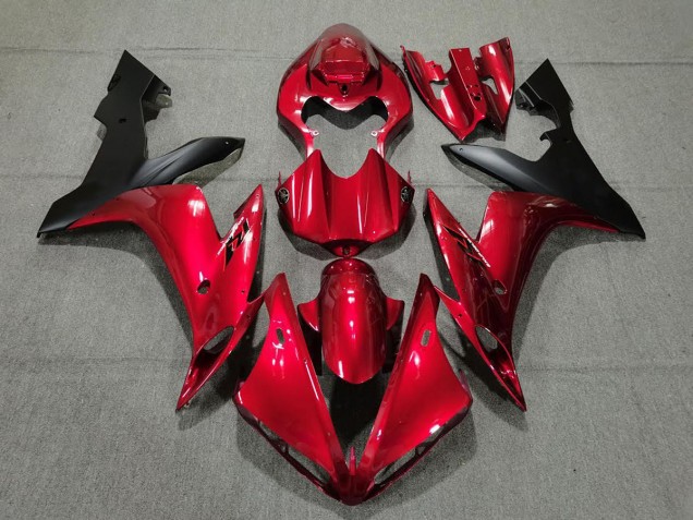 Candy Red & Black - 2004-2006 Yamaha R1 Candy Red & Black - 2004-2006 Yamaha R1