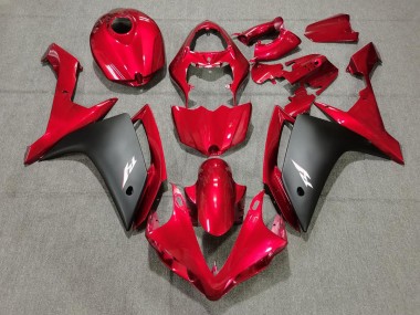 Candy Red & Black - 2007-2008 Yamaha R1