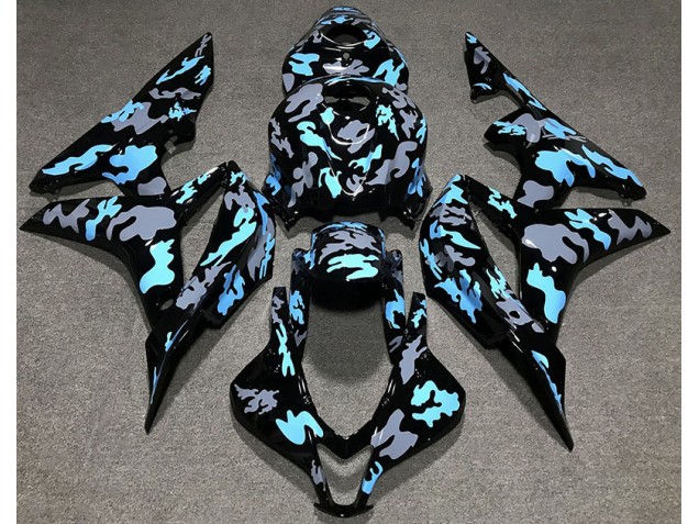Custom Camo Blue - 2007-2008 Honda CBR600RR Custom Camo Blue - 2007-2008 Honda CBR600RR
