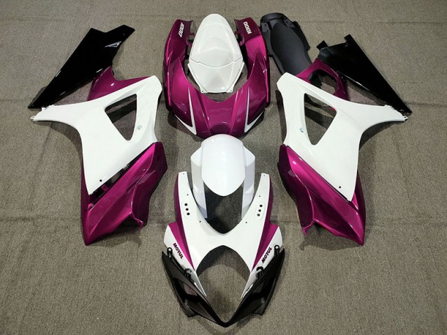 Custom Design Pink - 2007-2008 Suzuki GSXR 1000 Custom Design Pink - 2007-2008 Suzuki GSXR 1000
