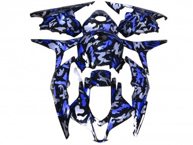 Dark Blue Snow Camo - 2009-2012 Honda CBR600RR