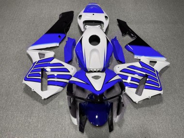 Dark Blue and White Wings - 2005-2006 Honda CBR600RR