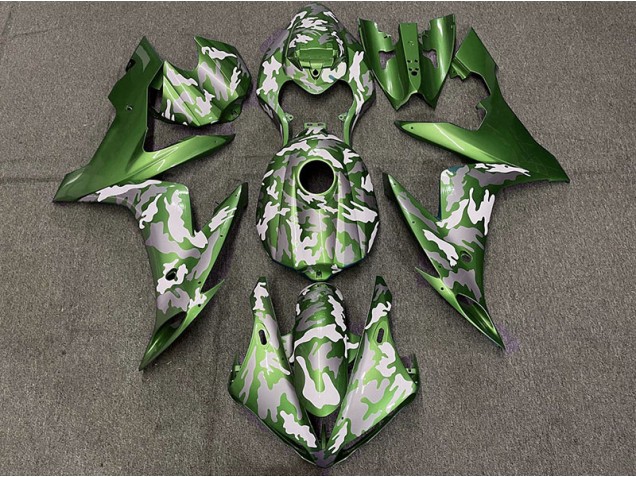 Dark Green Camo - 2004-2006 Yamaha R1 Dark Green Camo - 2004-2006 Yamaha R1