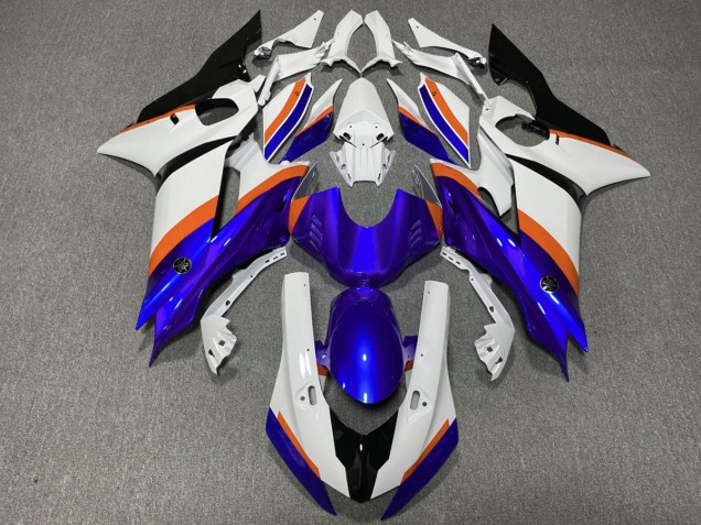 Deep Blue and Orange - 2017-2021 Yamaha R6 Deep Blue and Orange - 2017-2021 Yamaha R6