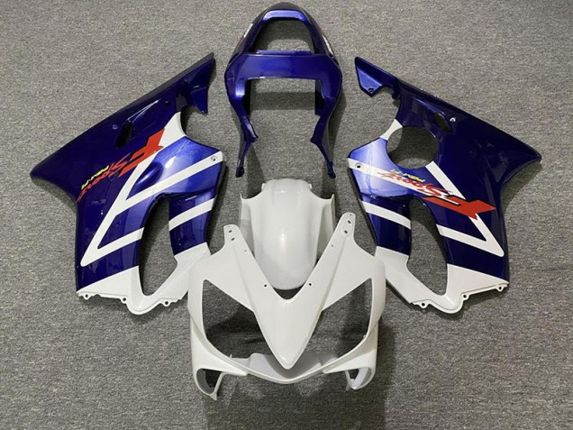 Deep Blue and White - 2001-2003 Honda CBR600 F4i Deep Blue and White - 2001-2003 Honda CBR600 F4i