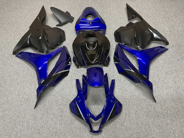 Deep Blue with Black - 2009-2012 Honda CBR600RR