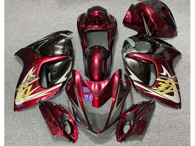 Deep Red & Gold - 2008-2020 Suzuki GSXR 1300 Hayabusa Deep Red & Gold - 2008-2020 Suzuki GSXR 1300 Hayabusa