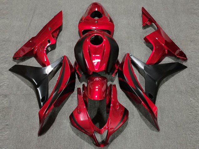 Deep Red OEM Style - 2007-2008 Honda CBR600RR Deep Red OEM Style - 2007-2008 Honda CBR600RR