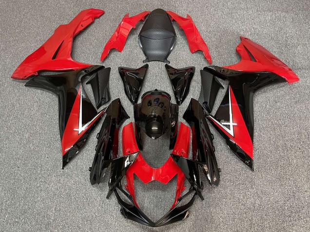 Deep Red and Gloss Black - 2011-2024 Suzuki GSXR 600-750 Deep Red and Gloss Black - 2011-2024 Suzuki GSXR 600-750
