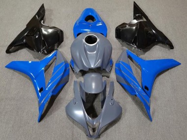 Double Blue on Grey - 2009-2012 Honda CBR600RR