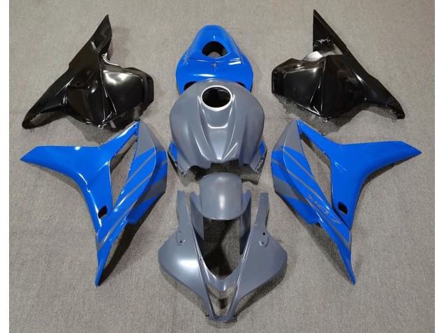 Double Blue on Grey - 2009-2012 Honda CBR600RR Double Blue on Grey - 2009-2012 Honda CBR600RR