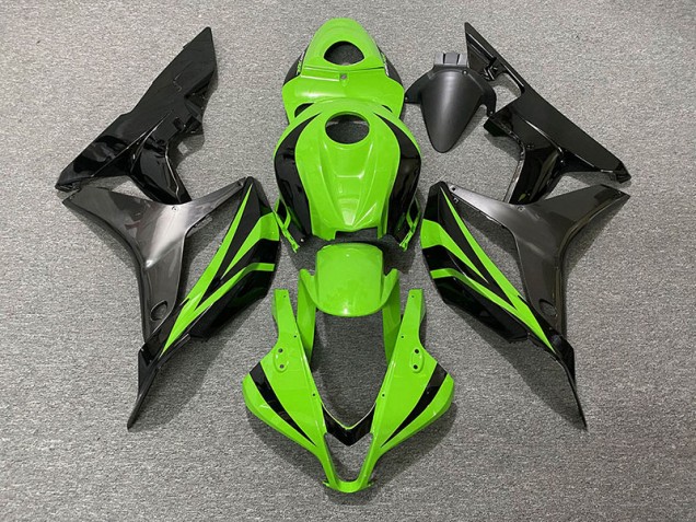 Electric Green OEM Style & Grey - 2007-2008 Honda CBR600RR Electric Green OEM Style & Grey - 2007-2008 Honda CBR600RR